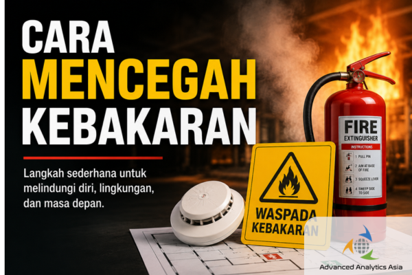 Cara mencegah kebakaran dengan APAR, alarm kebakaran, dan langkah keselamatan di tempat kerja